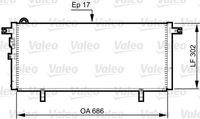 VALEO 817791 - Condensador, aire acondicionado