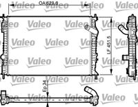 VALEO 735461 - Radiador, refrigeración del motor