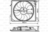 VALEO 696881 - Ventilador, refrigeración del motor