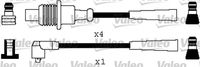 VALEO 346597 - año construcción hasta: 07/1987<br>Versión: REACTIVE<br>Material: Silicona<br>Cantidad: 5<br>Diámetro [mm]: 7<br>Bujía de encendido: Versión de conexión SAE<br>Bobina de encendido: Versión de conexión SAE<br>Longitud 1 [mm]: 510<br>Longitud 2 [mm]: 560<br>Long. 3 [mm]: 730<br>Long. 4 [mm]: 860<br>Long. 5 [mm]: 850<br>Distribuidor/rotor de encendido: incl. conector de bobina<br>Distribuidor/rotor de encendido: Versión de conexión SAE<br>Longitud de cable [mm]: 780<br>