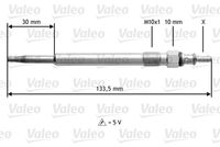 VALEO 345188 - Bujía de precalentamiento