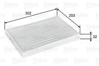 VALEO 716068 - Filtro, aire habitáculo - VALEO ESSENTIAL