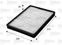 VALEO 715654 - Filtro, aire habitáculo - VALEO ESSENTIAL