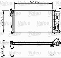 VALEO 731176 - Radiador, refrigeración del motor