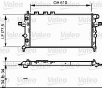 VALEO 732548 - Equipamiento de vehículo: para vehículos con climatizador<br>Material aletas refrigeradoras: Aluminio<br>Tipo radiador: Aletas refrigeración unidas mecánicamente<br>Profundidad de red [mm]: 34<br>Ø salida [mm]: 34<br>Ø entrada [mm]: 34<br>Ancho de red [mm]: 360<br>Material depósitos de agua (radiador): Plástico<br>Longitud de red [mm]: 602<br>Nº producción: GR<br>Restricción de fabricante: Alternativ<br>Restricción de fabricante: Behr<br>Restricción de fabricante: PrascoSelection<br>