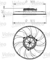 VALEO 696024 - Ventilador, refrigeración del motor