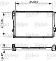 VALEO 735233 - Radiador, refrigeración del motor