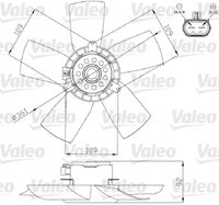 VALEO 696279 - Ventilador, refrigeración del motor