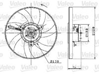 VALEO 698358 - Ventilador, refrigeración del motor