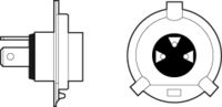 VALEO 032509 - Tipo de luces: Faro doble<br>Tipo de lámpara: H1<br>Tensión [V]: 12<br>Potencia nominal [W]: 55<br>Modelo de zócalo, bombilla incandescente: P14.5s<br>