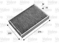 VALEO 715702 - Cantidad: 1<br>Tipo de filtro: Filtro de partículas<br>Longitud [mm]: 272<br>Ancho [mm]: 196<br>Altura [mm]: 32<br>