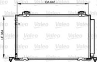 VALEO 814209 - Condensador, aire acondicionado