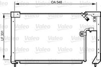 VALEO 814278 - Condensador, aire acondicionado