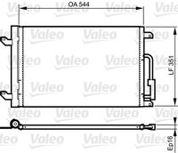 VALEO 814198 - Condensador, aire acondicionado