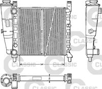 VALEO 311385 - Radiador, refrigeración del motor