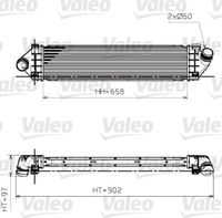 VALEO 818246 - Clase de caja de cambios: Caja de cambios manual<br>Tipo de refrigeración: refrigerado por aire<br>Material aletas refrigeradoras: Aluminio<br>Tipo radiador: Aletas refrigeración soldadas<br>Ancho de red [mm]: 128<br>Profundidad de red [mm]: 50<br>Ø salida [mm]: 50<br>Ø entrada [mm]: 50<br>Material depósitos de agua (radiador): Plástico<br>Longitud de red [mm]: 600<br>Restricción de fabricante: Alternativ<br>Restricción de fabricante: Behr<br>Restricción de fabricante: PrascoSelection<br>