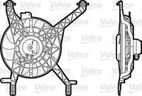 VALEO 696345 - Ventilador, refrigeración del motor