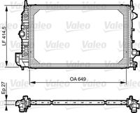 VALEO 735086 - Radiador, refrigeración del motor