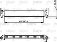 VALEO 735310 - Ancho de red [mm]: 388<br>Longitud de red [mm]: 652<br>Profundidad de red [mm]: 26<br>Material: Aluminio<br>Tipo de cárter/carcasa: Cubierta de plástico<br>Ø entrada [mm]: 32<br>Ø salida [mm]: 32<br>Calefacción / Refrigeración: para vehículos sin radiador de aceite<br>Artículo complementario / información complementaria 2: sin caperuza<br>Tipo radiador: Aletas refrigeración soldadas<br>Peso [kg]: 4,706<br>