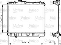 VALEO 735383 - Radiador, refrigeración del motor