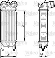 VALEO 818227 - Radiador de aire de admisión