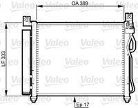 VALEO 814346 - Condensador, aire acondicionado