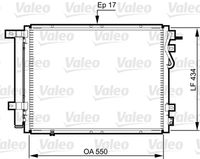 VALEO 814352 - Condensador, aire acondicionado