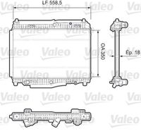 VALEO 735379 - Radiador, refrigeración del motor