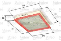 VALEO 585174 - Filtro de aire