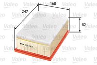 VALEO 585267 - Filtro de aire