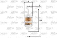 VALEO 587005 - Filtro combustible