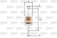 VALEO 587011 - Filtro combustible