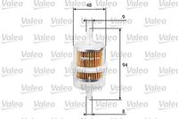 VALEO 587013 - Filtro combustible