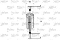 VALEO 587027 - Filtro combustible