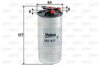 VALEO 587517 - Filtro combustible