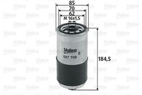 VALEO 587708 - Filtro combustible