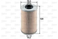 VALEO 587913 - Filtro combustible