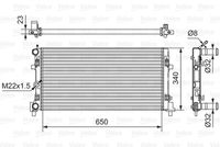 VALEO 701522 - Radiador, refrigeración del motor