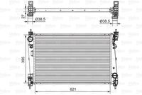 VALEO 701655 - Radiador, refrigeración del motor