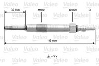 VALEO 345115 - Bujía de precalentamiento