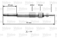 VALEO 345130 - año construcción hasta: 02/2002<br>N.º de chasis (VIN) hasta: 2-350 000<br>Tensión [V]: 11<br>Medida de rosca: M10x1<br>Longitud total [mm]: 92<br>Ancho de llave: 10<br>Par apriete [Nm]: 15<br>Técnica conexión: PIN<br>