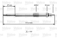 VALEO 345143 - Bujía de precalentamiento