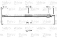 VALEO 345220 - Bujía de precalentamiento