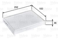 VALEO 715803 - Filtro, aire habitáculo - VALEO ESSENTIAL