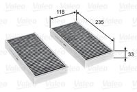 VALEO 715811 - Filtro, aire habitáculo - VALEO PROTECT