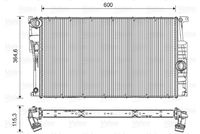 VALEO 735453 - Radiador, refrigeración del motor