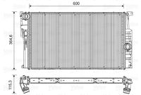 VALEO 735454 - Radiador, refrigeración del motor