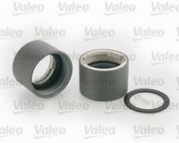 VALEO 247715 - Color: cromo/negro<br>Tipo de montaje: bayoneta<br>Artículo complementario / información complementaria 2: con válvula de ventilación<br>Sistema de cierre: con llave<br>Diámetro exterior [mm]: 88<br>Diámetro interior [mm]: 59<br>