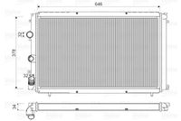 VALEO 732940 - Radiador, refrigeración del motor