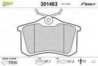 VAICO V220152 - Juego de pastillas de freno - Green Mobility Parts